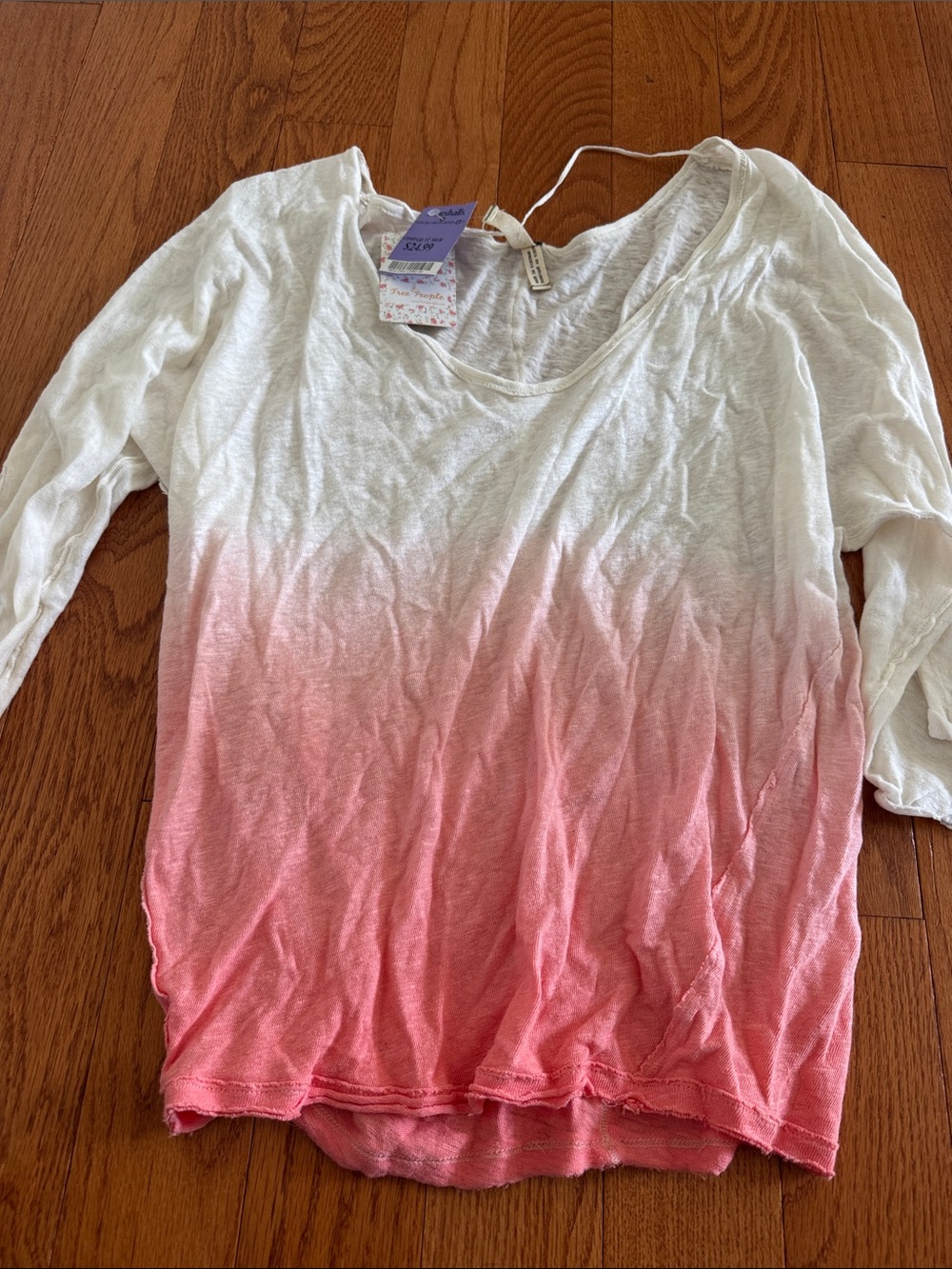 New with tags free people ombré top